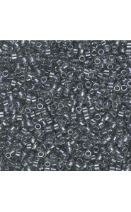 Miyuki Delica Perlen 11/0 - Transparent grey luster DB-1897